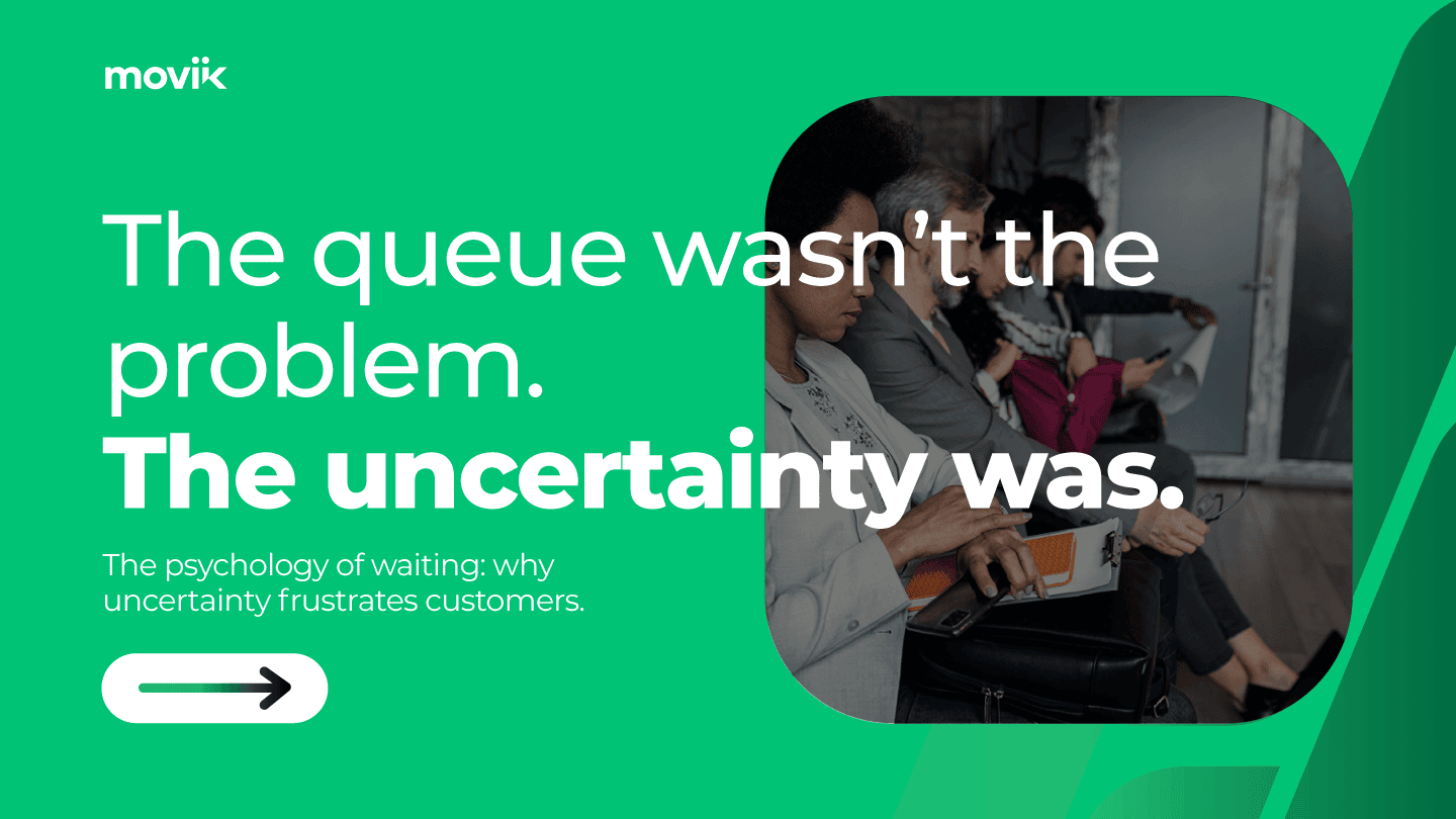 The queue wasn’t the problem. The uncertainty was. 